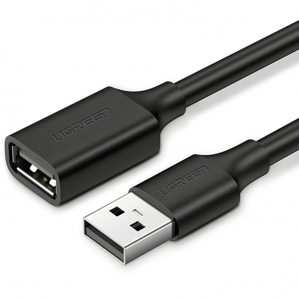 Prelungitor USB UGREEN US103, 1m, Negru
