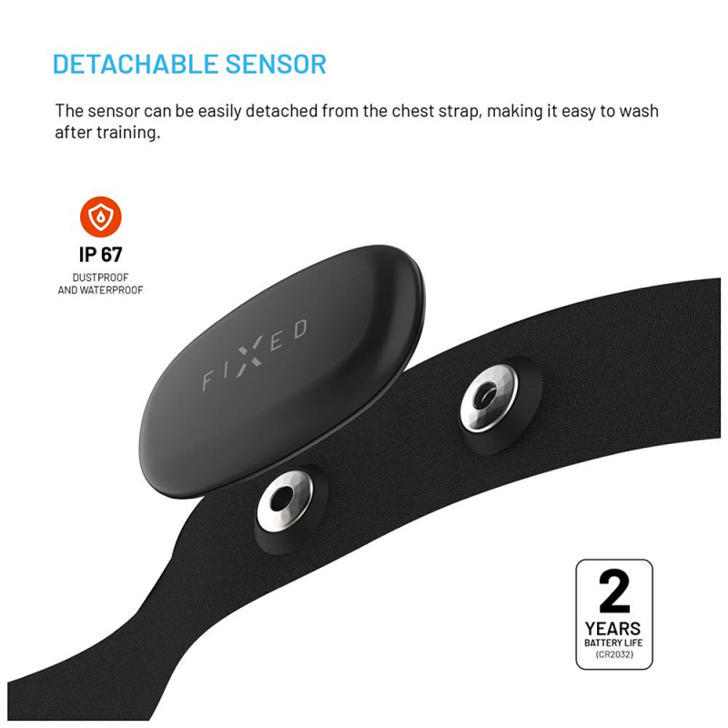 Monitor Ritm Cardiac Fixed cu centura, Neagra - Purtare si intretinere