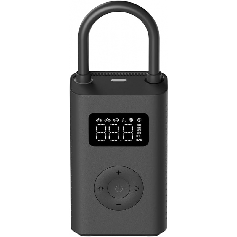 Compresor Auto Xiaomi Mi Portable Air Pump 2 BHR7112GL  - Presiune preselectata si oprire automata