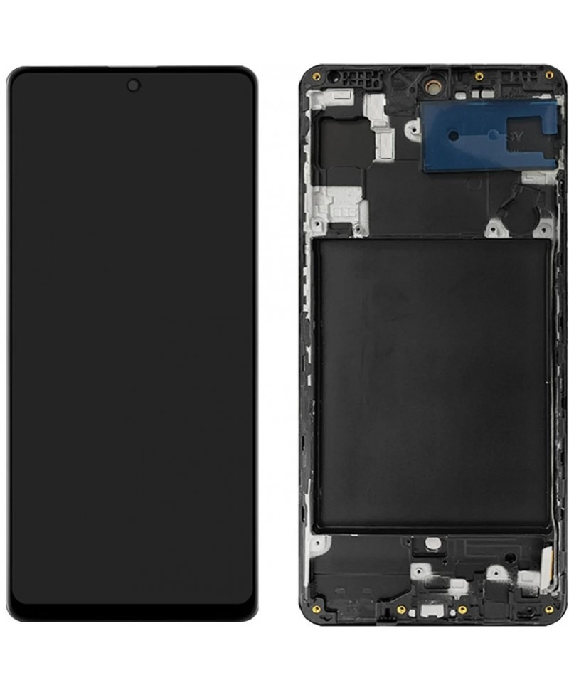 Ecran LCD Display OLED Samsung Galaxy A71, A715 Cu Rama