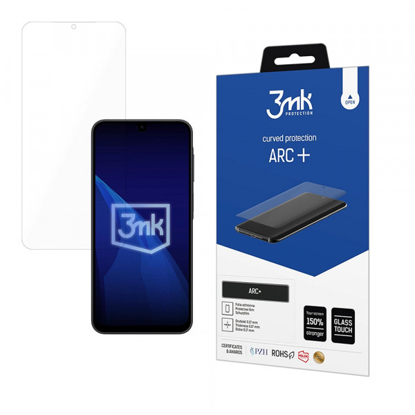Folie de protectie Ecran 3MK ARC+ pentru Samsung Galaxy A17 4G A175 / A17 5G A176 / A16 5G A166 / A16 4G A165, Plastic