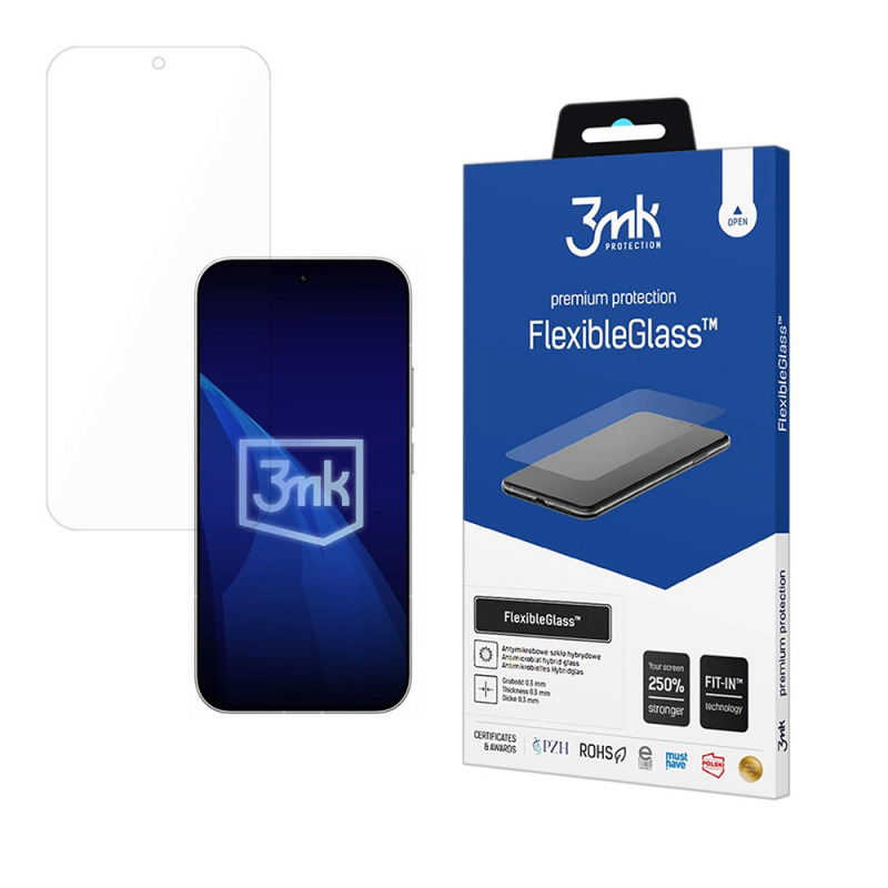 Folie de protectie Ecran 3MK FlexibleGlass pentru Xiaomi Poco F9 Ultra, Sticla Flexibila, Full Glue