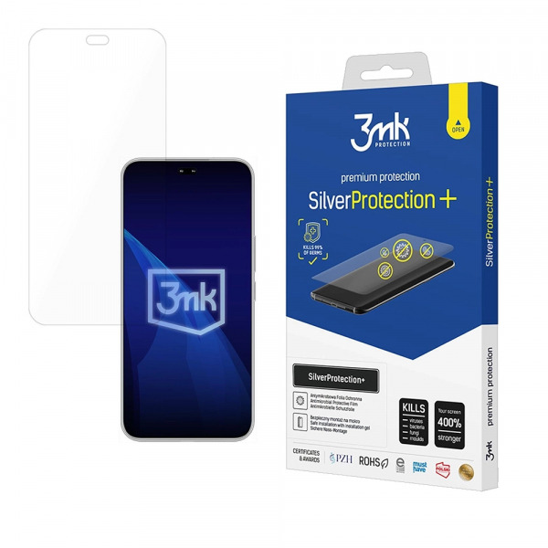 Folie de protectie Ecran 3MK Silver Protect+ pentru Honor 400 Pro, Plastic