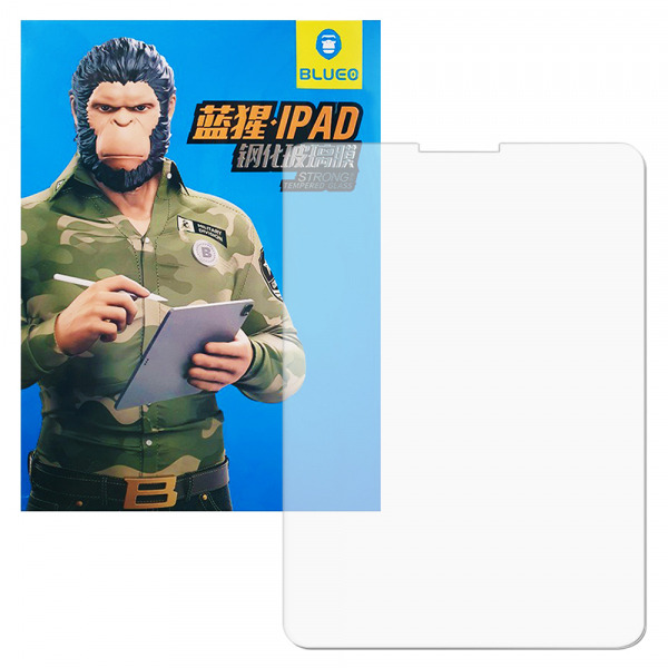 Folie de protectie Ecran Blueo HD pentru Apple iPad Pro 11 (2024), Sticla Securizata, Full Glue