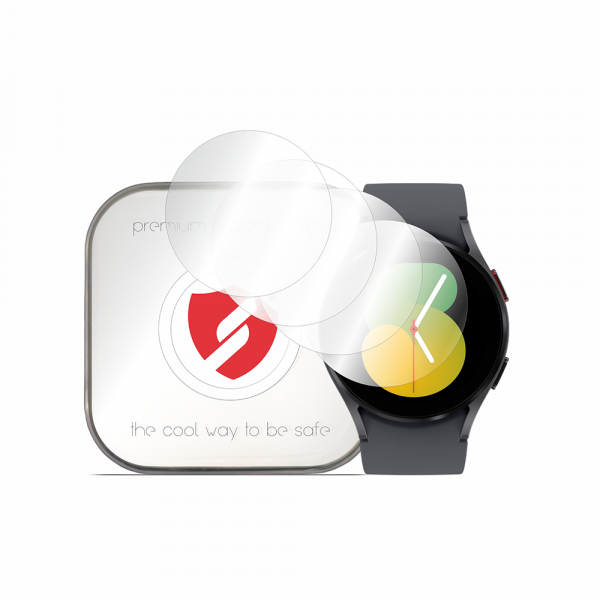 Folie Protectie Smart Protection Premium Classic pentru Samsung Galaxy Watch5 44mm, Set 4 bucati, Plastic