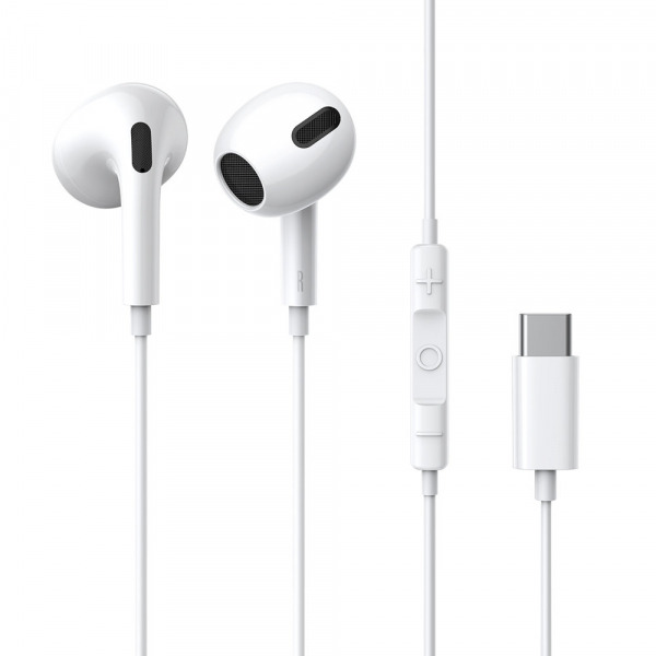 Handsfree USB-C Baseus Encok C17, Alb NGCR010002