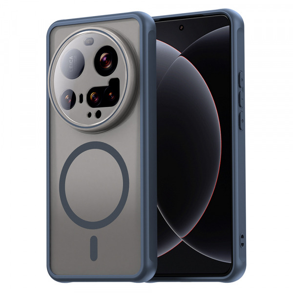 Husa MagSafe pentru Xiaomi 15 Ultra, Techsuit, HaloFrost II, Bleumarin