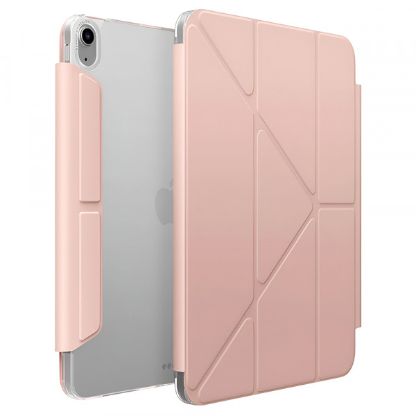 Husa pentru Apple iPad (2025), UNIQ, Camden Click, Roz