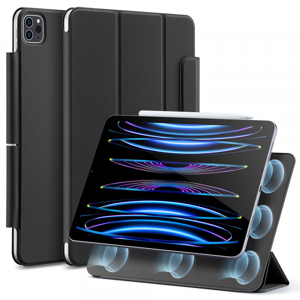 Husa pentru Apple iPad Pro 11 (2022) / Pro 11 (2021) / Pro 11 (2020) / Pro 11 (2018), ESR, Rebound, Neagra
