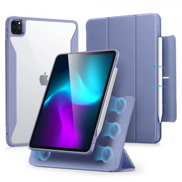 Husa pentru Apple iPad Pro 11 (2024), ESR, Rebound Hybrid, Mov