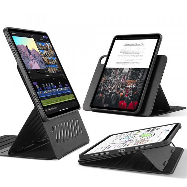 Husa pentru Apple iPad Pro 13 (2024), ESR, Shift, Neagra