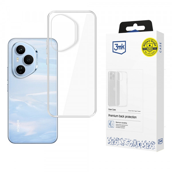 Husa pentru Honor 400 Pro, 3MK, Clear, Transparenta