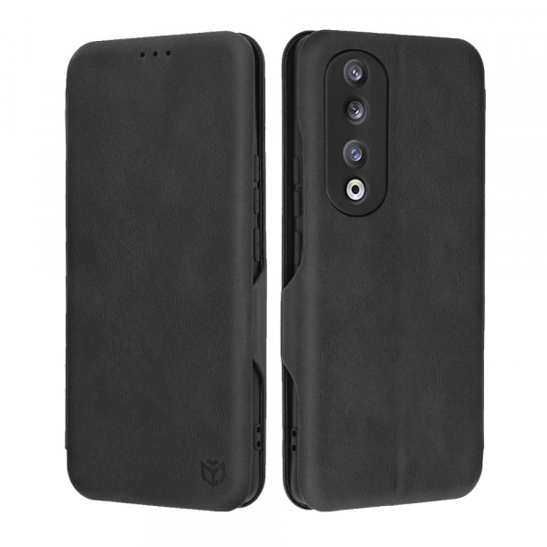 Husa pentru Honor 90 Pro, Techsuit, Safe Wallet Plus, Neagra