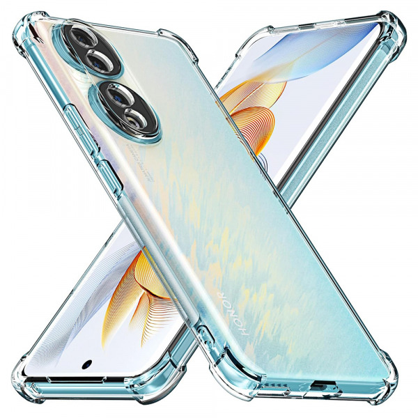 Husa pentru Honor 90 Pro, Techsuit, Shockproof Clear, Transparenta