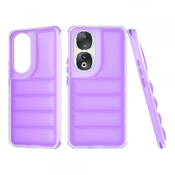 Husa pentru Honor 90, Techsuit, Wave Shield, Mov