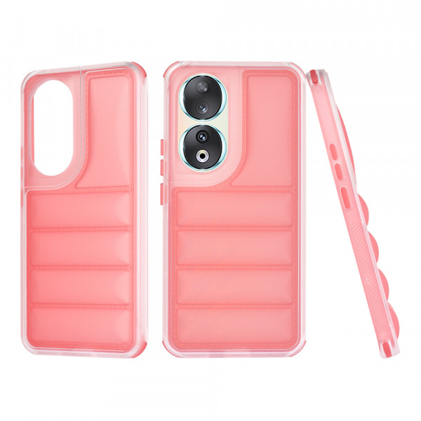 Husa pentru Honor 90, Techsuit, Wave Shield, Rosie