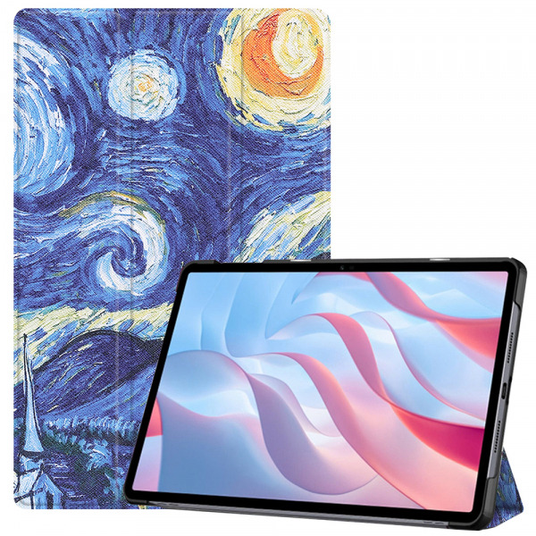 Husa pentru Honor Pad X8 Pro / X9, Techsuit, FoldPro Starry Night, Multicolor