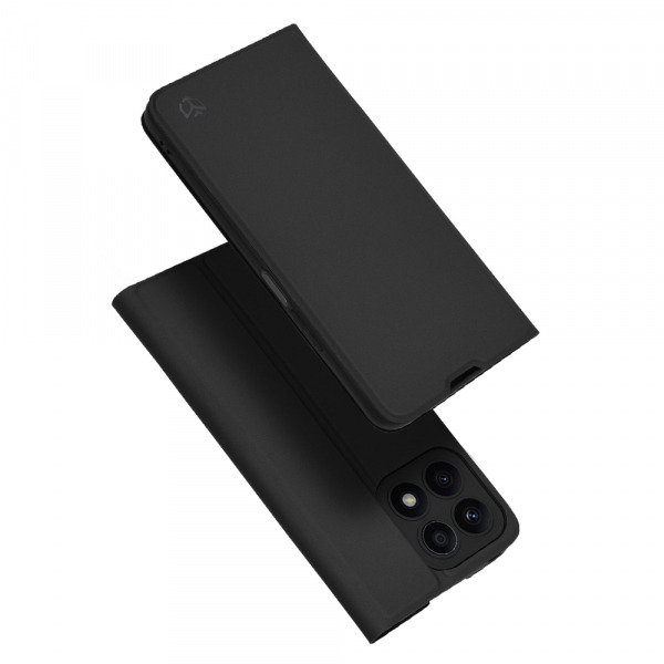 Husa pentru Honor X8a, Techsuit, Magskin Book, Neagra