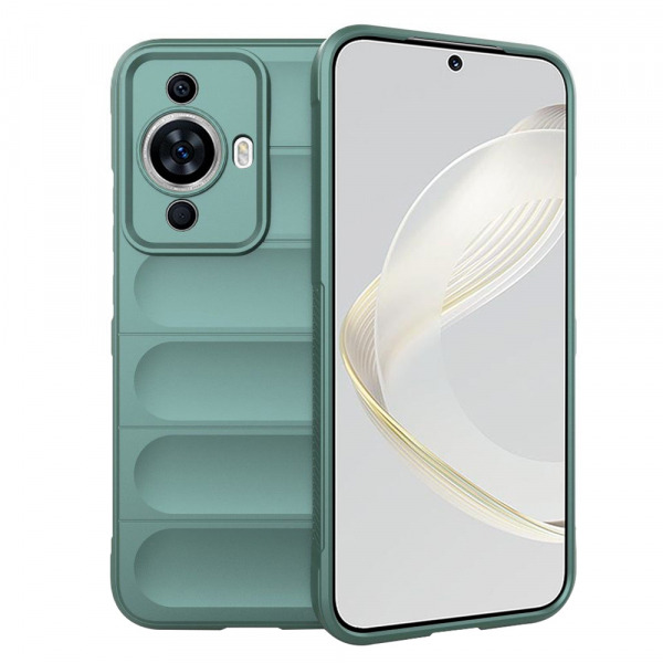 Husa pentru Huawei nova 12s / nova 11, Techsuit, Magic Shield, Verde