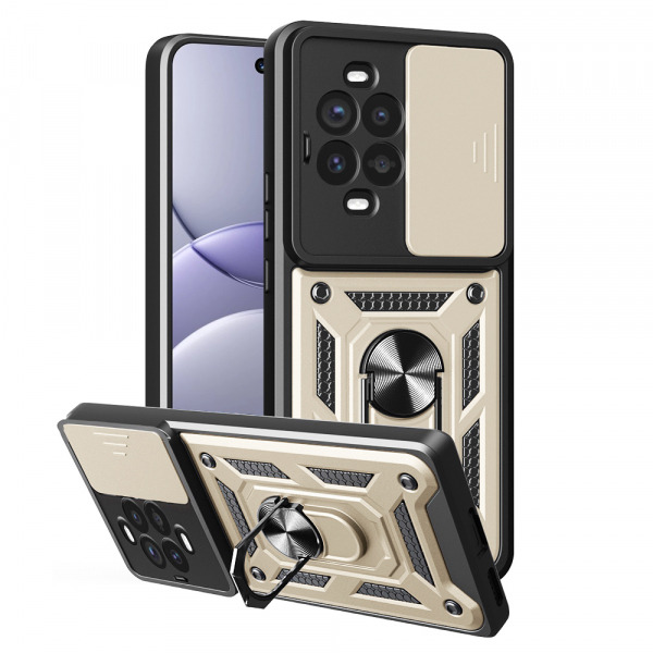 Husa pentru Huawei nova 13 Pro, Techsuit, CamShield, Aurie
