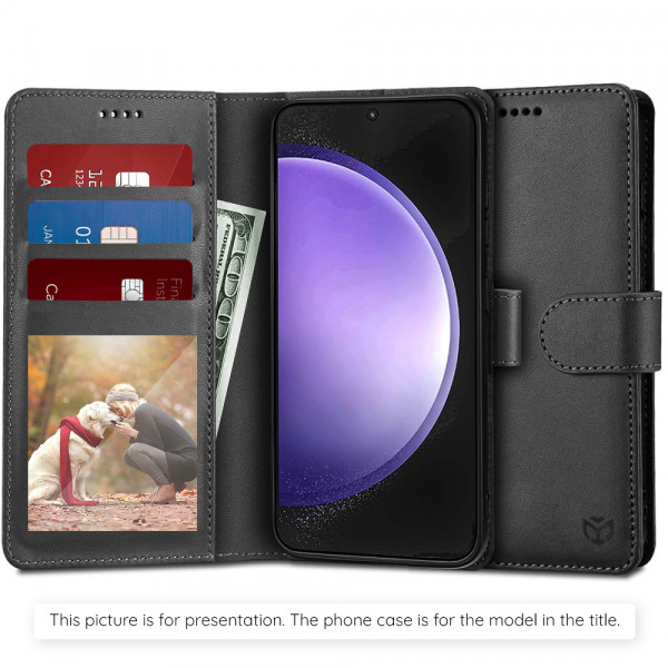 Husa pentru Motorola Moto G15 / G15 Power, Techsuit, Diary Book, Neagra