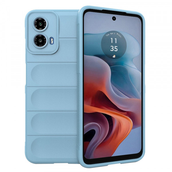 Husa pentru Motorola Moto G45 / G34, Techsuit, Magic Shield, Bleu