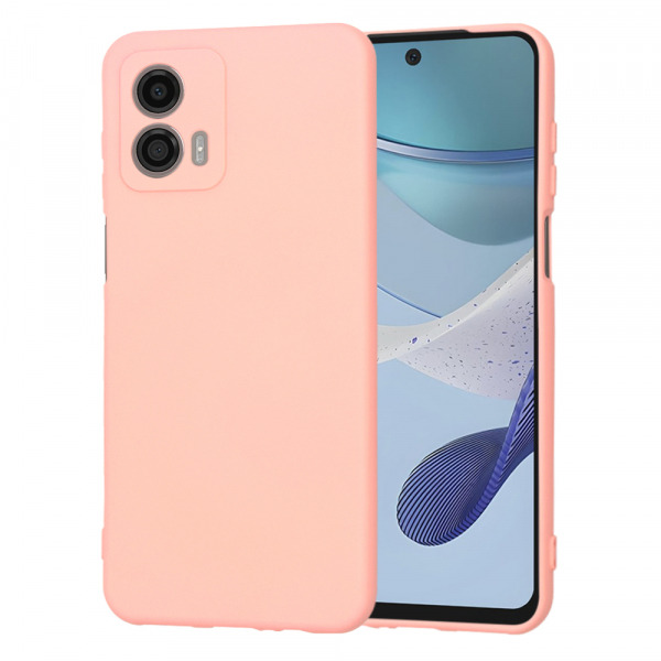 Husa pentru Motorola Moto G53, Techsuit, SoftFlex, Roz Deschis