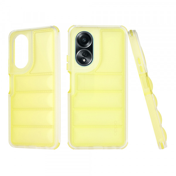 Husa pentru Oppo A58 4G, Techsuit, Wave Shield, Galbena