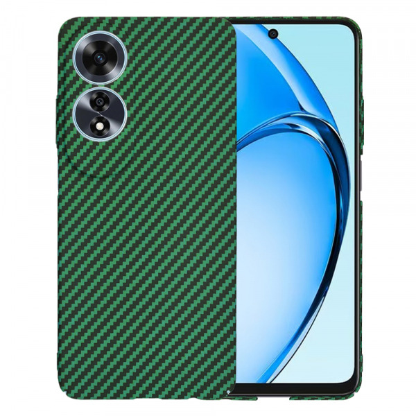 Husa pentru Oppo A60, Techsuit, Carbonite FiberShell, Verde