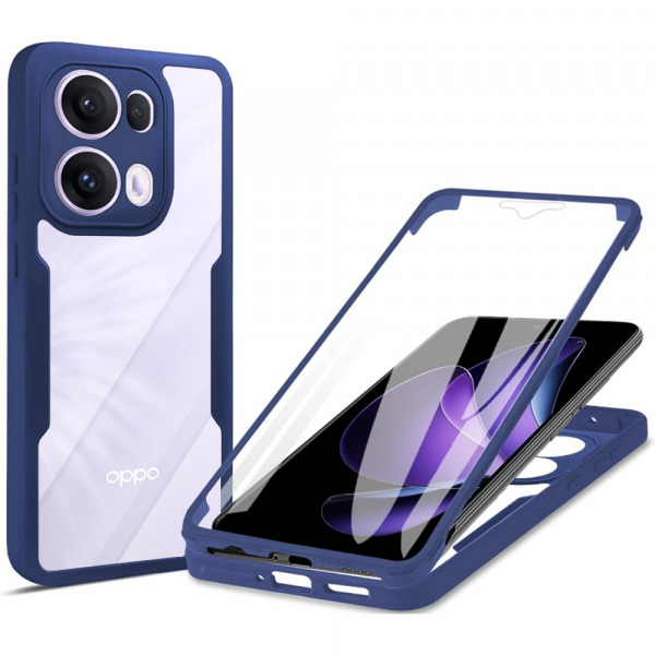 Husa pentru Oppo Reno13 Pro, Techsuit, ColorVerse 360, Albastra