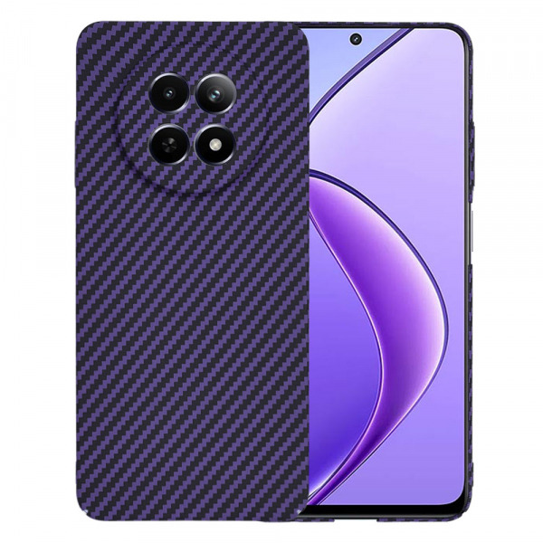 Husa pentru Realme 12x / 12, Techsuit, Carbonite FiberShell, Mov