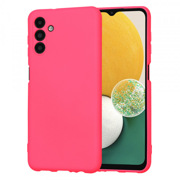 Husa pentru Samsung Galaxy A04s A047 / A13 5G A136, Techsuit, SoftFlex, Roz Inchis