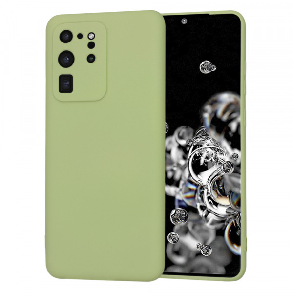 Husa pentru Samsung Galaxy S20 Ultra 5G G988 / S20 Ultra G988, Techsuit, SoftFlex, Matcha