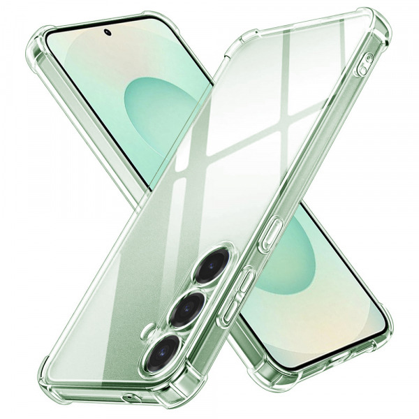 Husa pentru Samsung Galaxy S25+ S936, Techsuit, Shockproof Clear, Transparenta