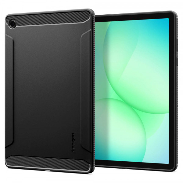 Husa pentru Samsung Galaxy Tab A11+, Spigen, Rugged Armor, Neagra Mata ACS10463