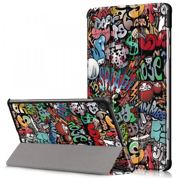 Husa pentru Samsung Galaxy Tab S6 Lite (2024) / Tab S6 Lite (2022) / Tab S6 Lite (2020), Techsuit, FoldPro, Multicolor