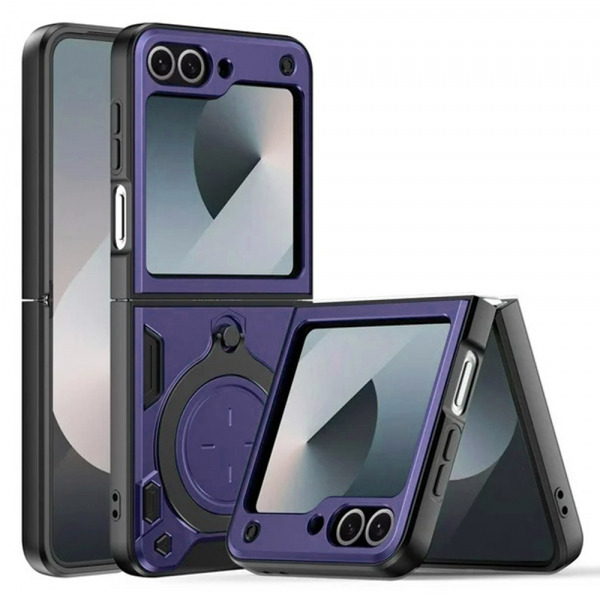 Husa pentru Samsung Galaxy Z Flip7 FE F761 / Z Flip6 F741, Techsuit, CamGuard Pro, Mov