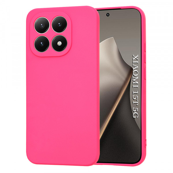 Husa pentru Xiaomi 15T, Techsuit, SoftFlex, Roz Inchis