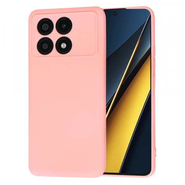 Husa pentru Xiaomi Poco X6 Pro, Techsuit, SoftFlex, Roz Deschis