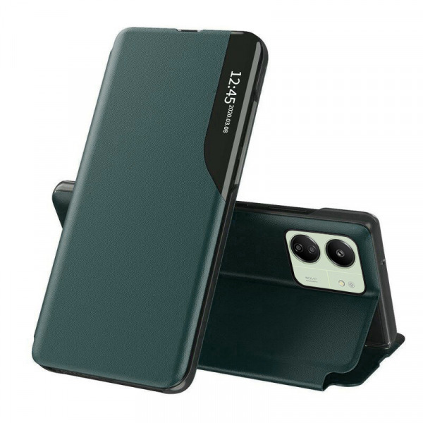 Husa pentru Xiaomi Redmi 13C 5G / 13C / Poco C65, Techsuit, eFold, Verde