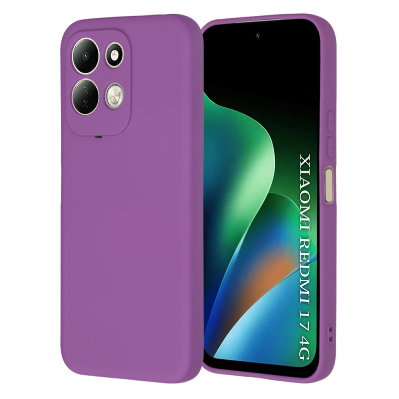 Husa pentru Xiaomi Redmi 17 5G / 17 4G, Techsuit, SoftFlex, Mov
