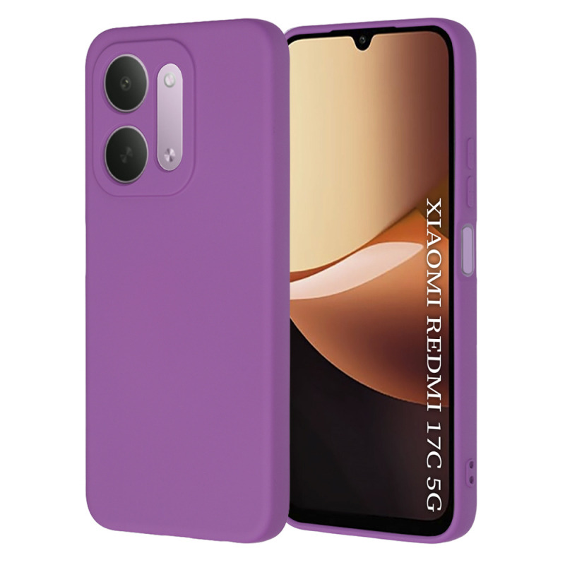 Husa pentru Xiaomi Redmi 17C 5G, Techsuit, SoftFlex, Mov