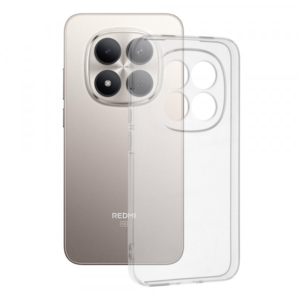 Husa pentru Xiaomi Redmi Note 15 Pro 5G, Techsuit, Clear, Transparenta