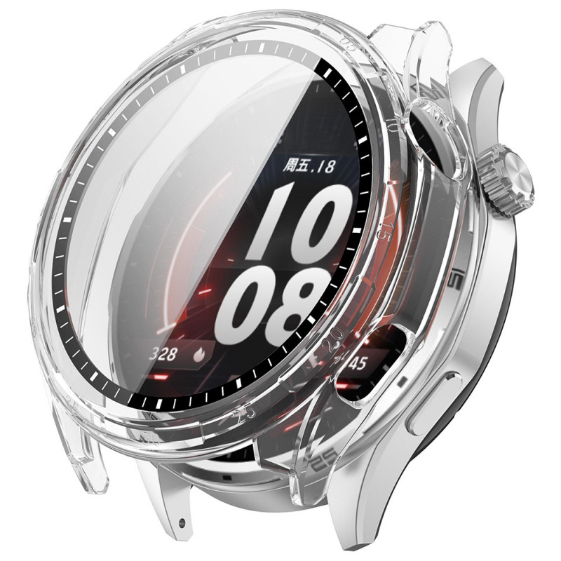 Husa Techsuit Defense360 Pro pentru Honor Watch 6, Transparenta