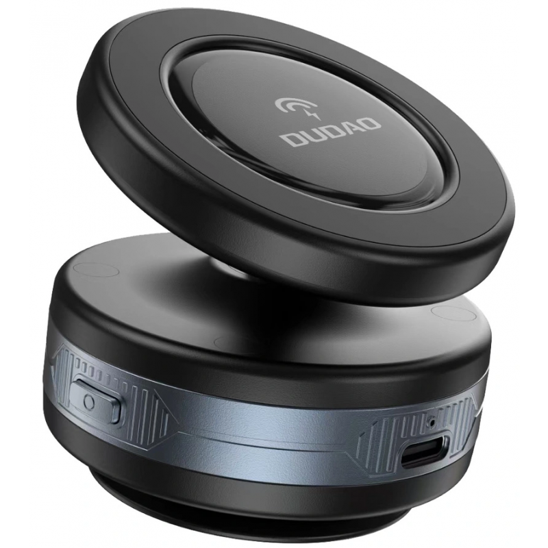 Incarcator Auto Wireless Dudao F24Max, 15W, 1.67A, Negru