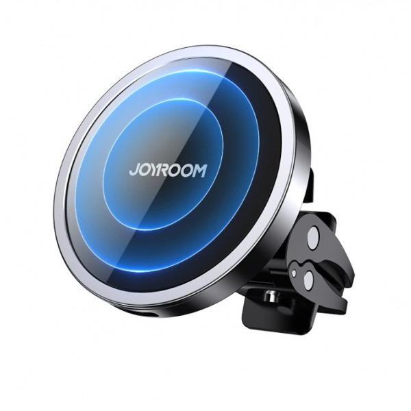 Incarcator Auto Wireless Joyroom JR-ZS240 Air Vent, 15W, 1.67A, Negru
