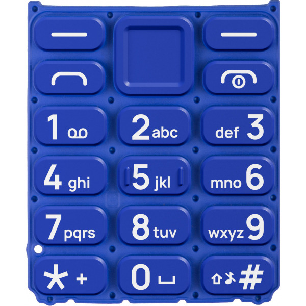 Tastatura Latina HMD 105 / Nokia 105 (2024), Albastra, Service Pack SP20Z14Z1454S