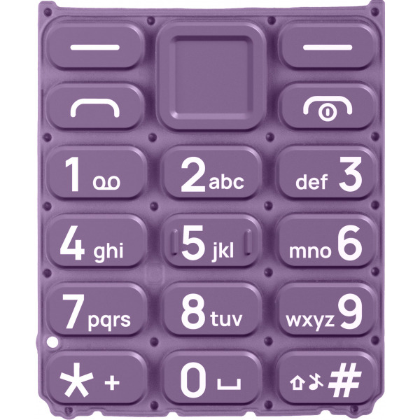 Tastatura Latina HMD 105 / Nokia 105 (2024), Violet, Service Pack SP20Z14Z1453S