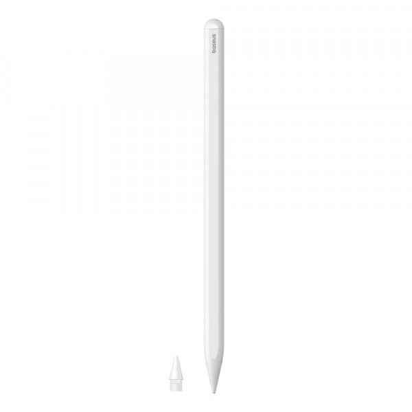 Touch Pen Baseus Smooth Writing 2 Series pentru Apple iPad, Versiune Wireless Activ, Alb P80015803213-00