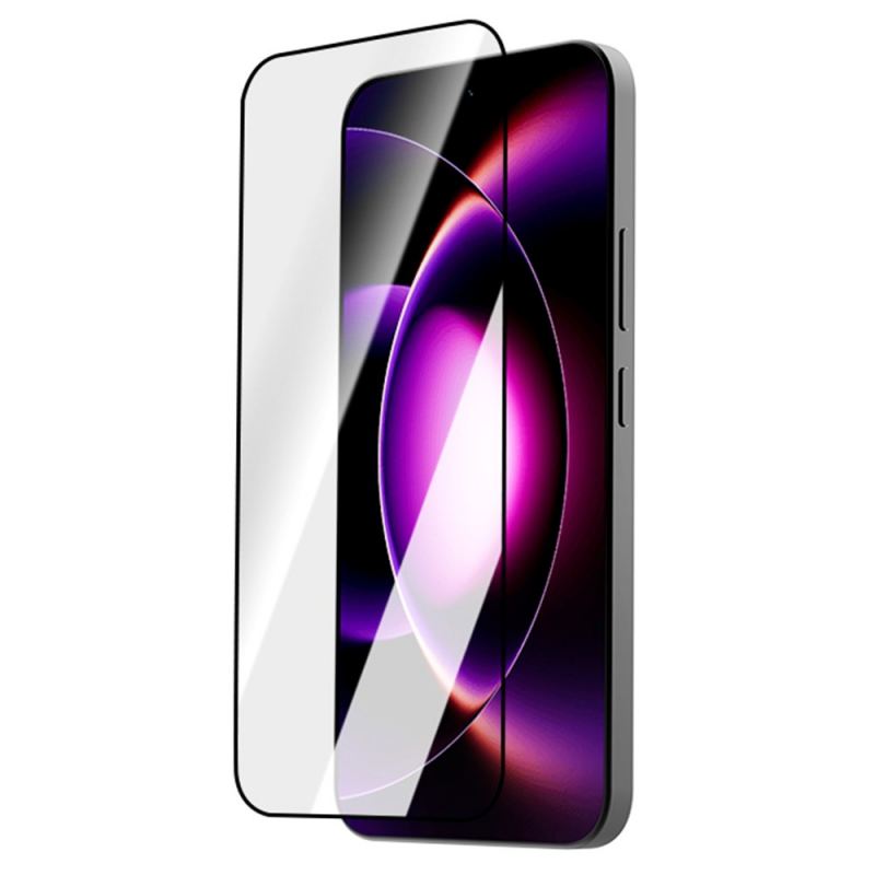 Folie de protectie Ecran Lereach pentru Xiaomi 17T Pro, Sticla Securizata, Full Glue, Neagra  - Lipire completa, atingere ca pe ecranul gol